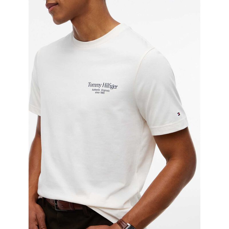 Tommy Hilfiger Back Logo Crew Neck T-Shirt image number 2